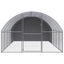 hønsehus 3x6x2 m galvaniseret stål