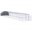 hønsehus 3x20x2 m galvaniseret stål