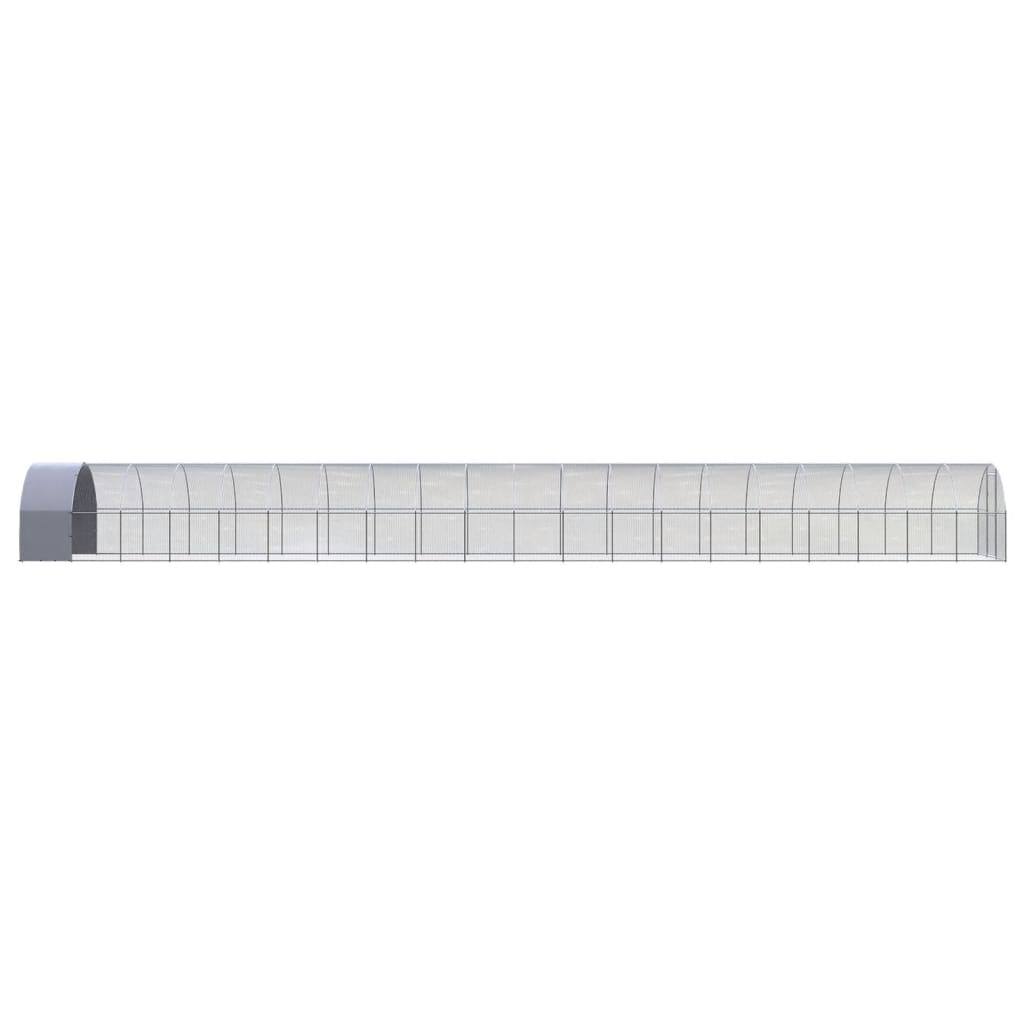 hønsehus 3x20x2 m galvaniseret stål