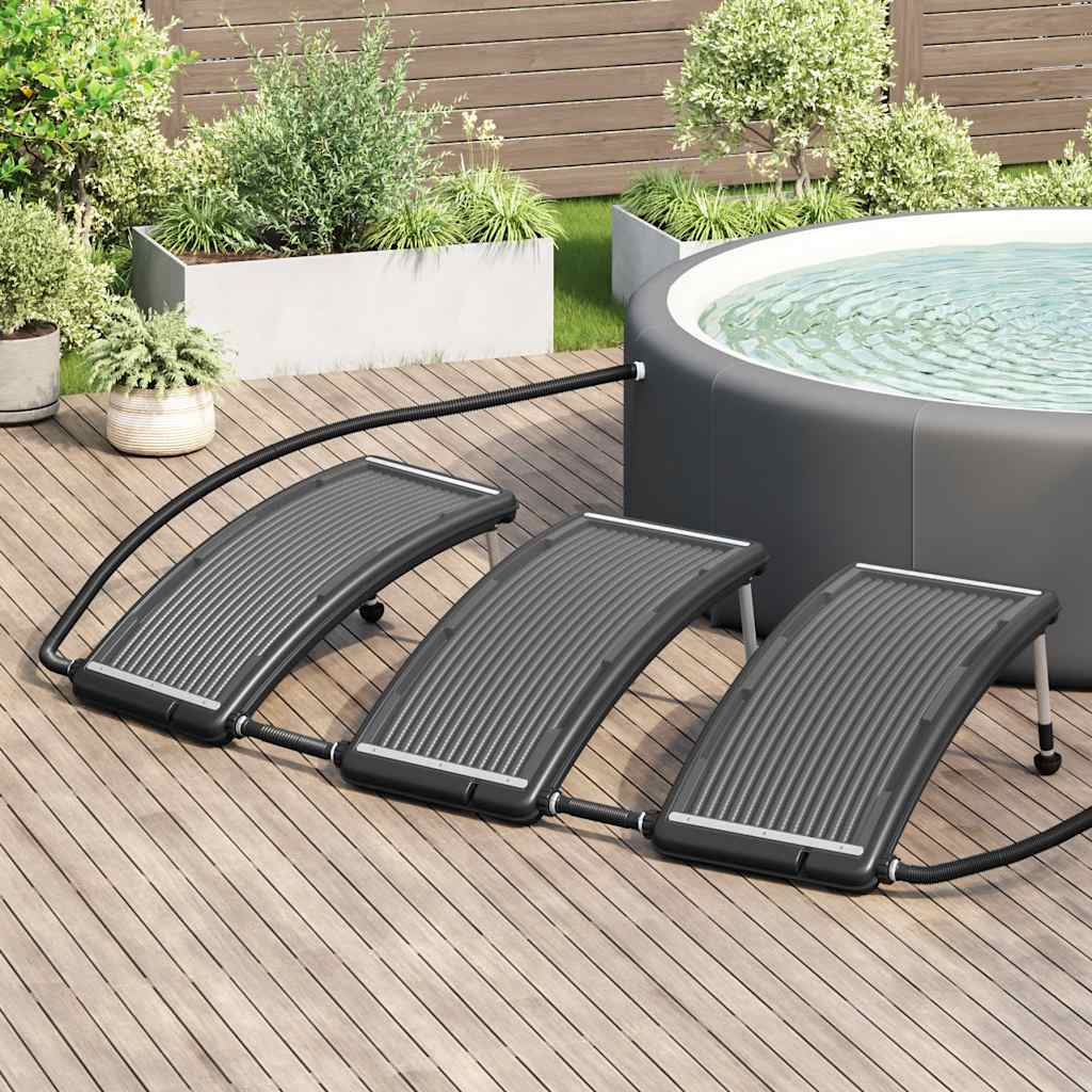 solvarmere til pool 3 stk. 110x65 cm