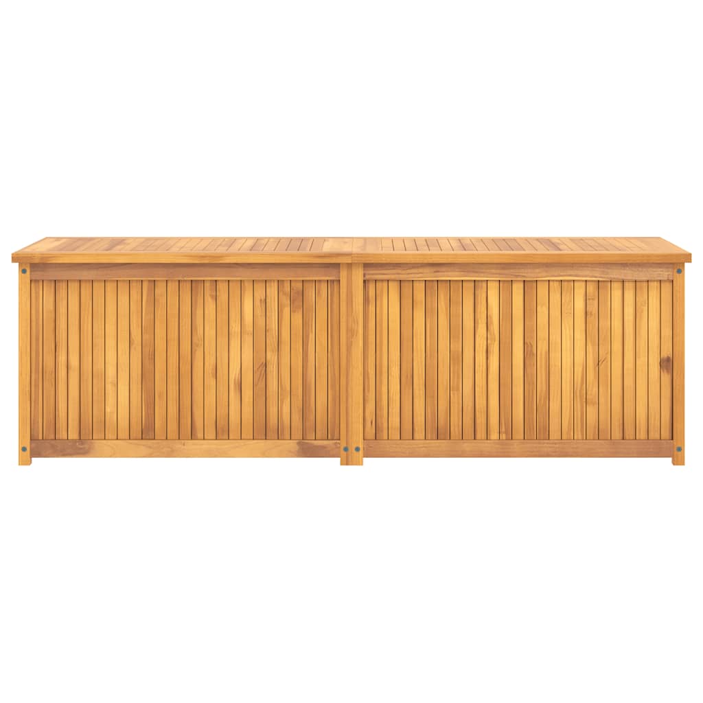 hyndeboks 175x50x55 cm massivt teaktræ