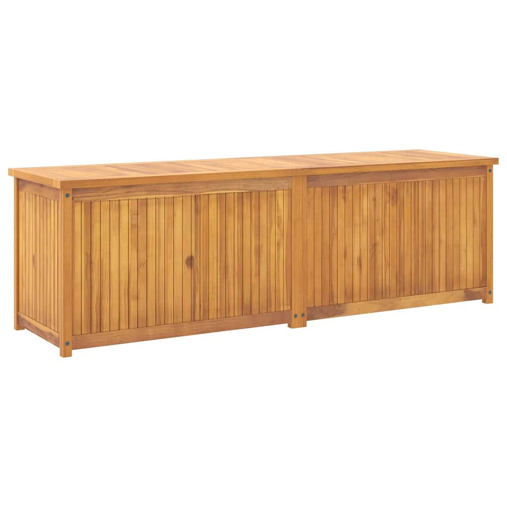 hyndeboks 175x50x55 cm massivt teaktræ