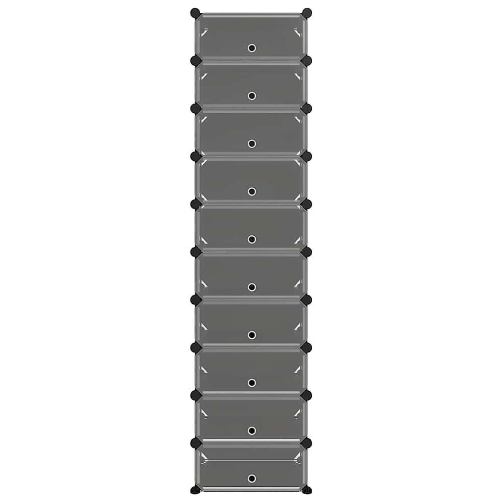 skoreol 44x32x174 cm PP sort
