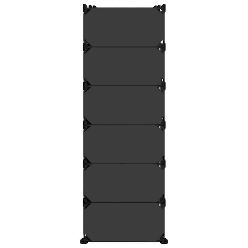 skoreol 94,5x36,5x106 cm PP sort