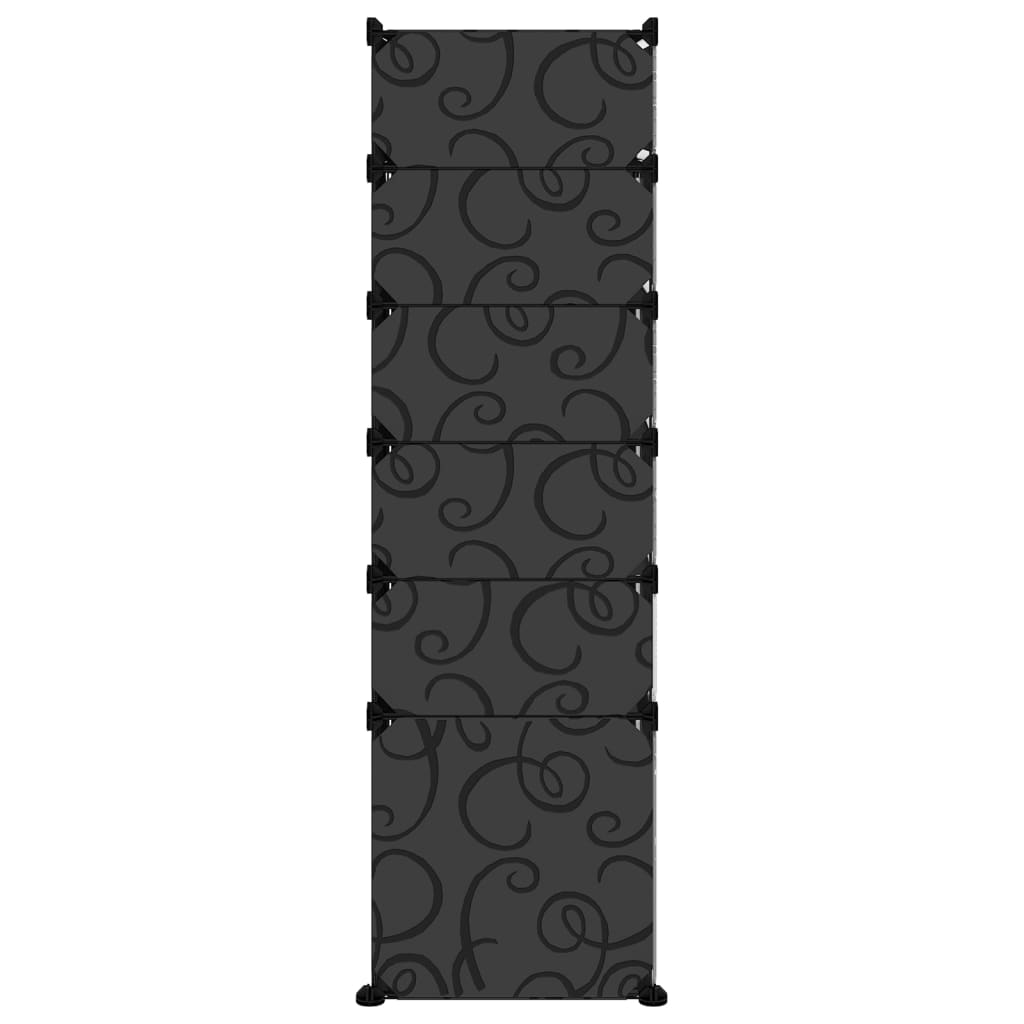 skoreol 94x37x125 cm PP sort