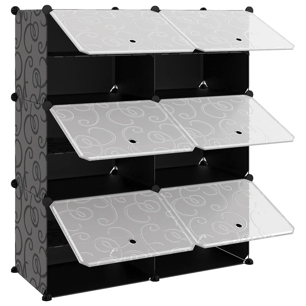 skoreol 84,5x31x93,5 cm PP sort