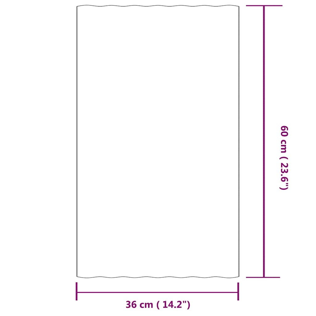 tagplader 36 stk. 60x36 cm galvaniseret stål antracitgrå