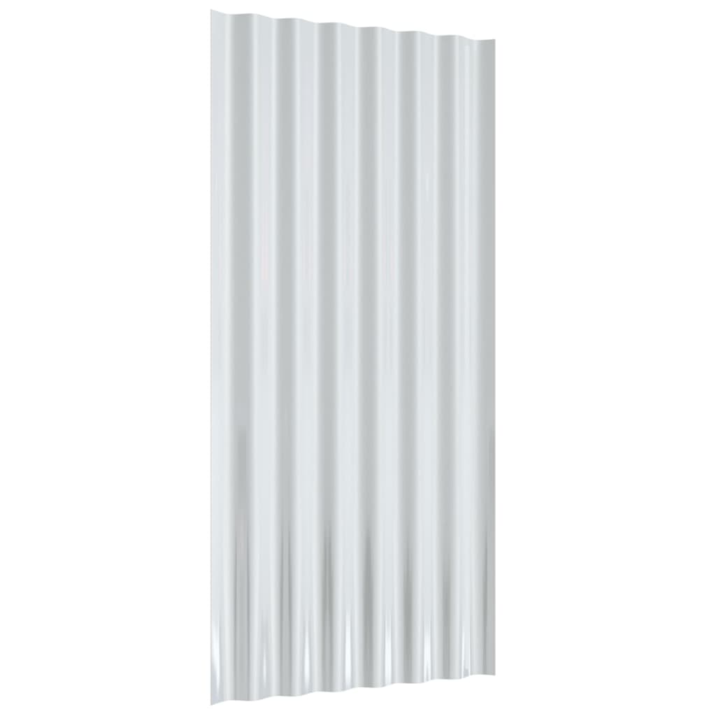 tagplader 36 stk. 80x36 cm galvaniseret stål grøn