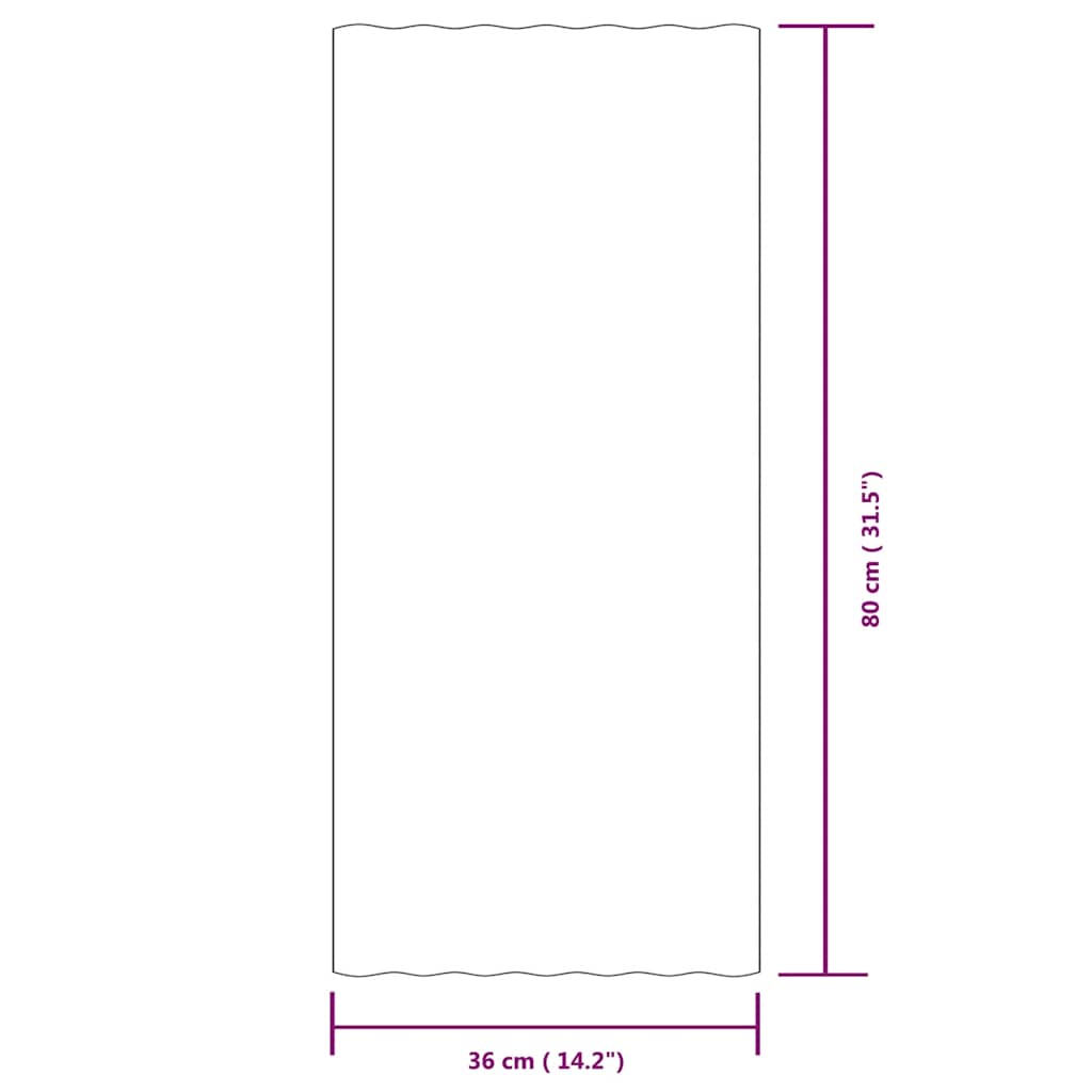 tagplader 36 stk. 80x36 cm galvaniseret stål antracitgrå