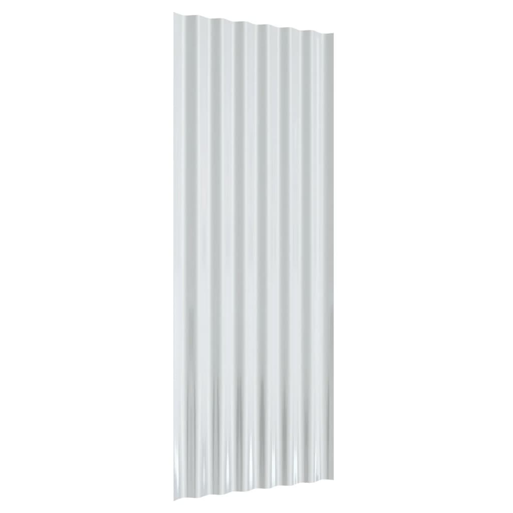 tagplader 12 stk. 100x36 cm galvaniseret stål grøn