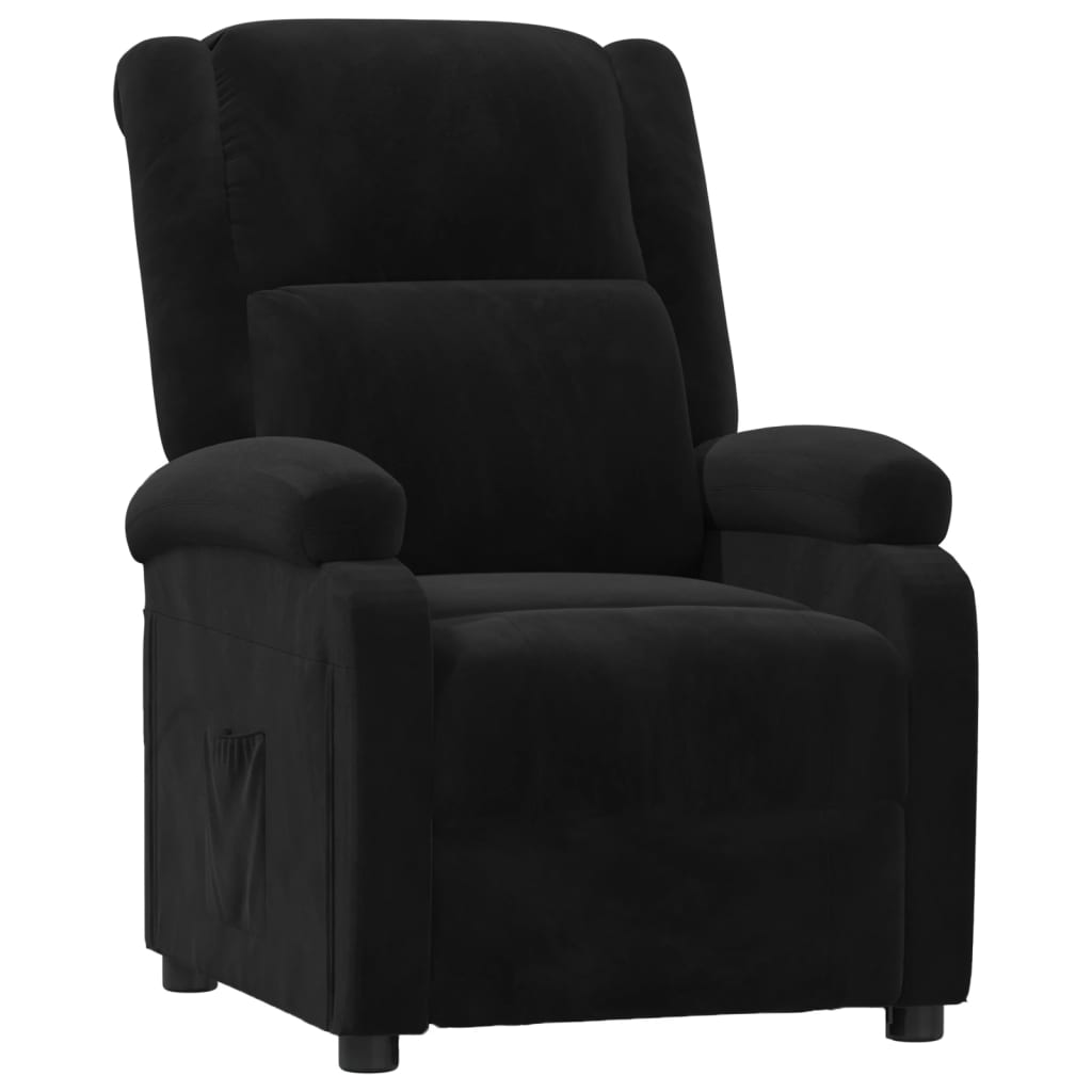 lænestol velour sort