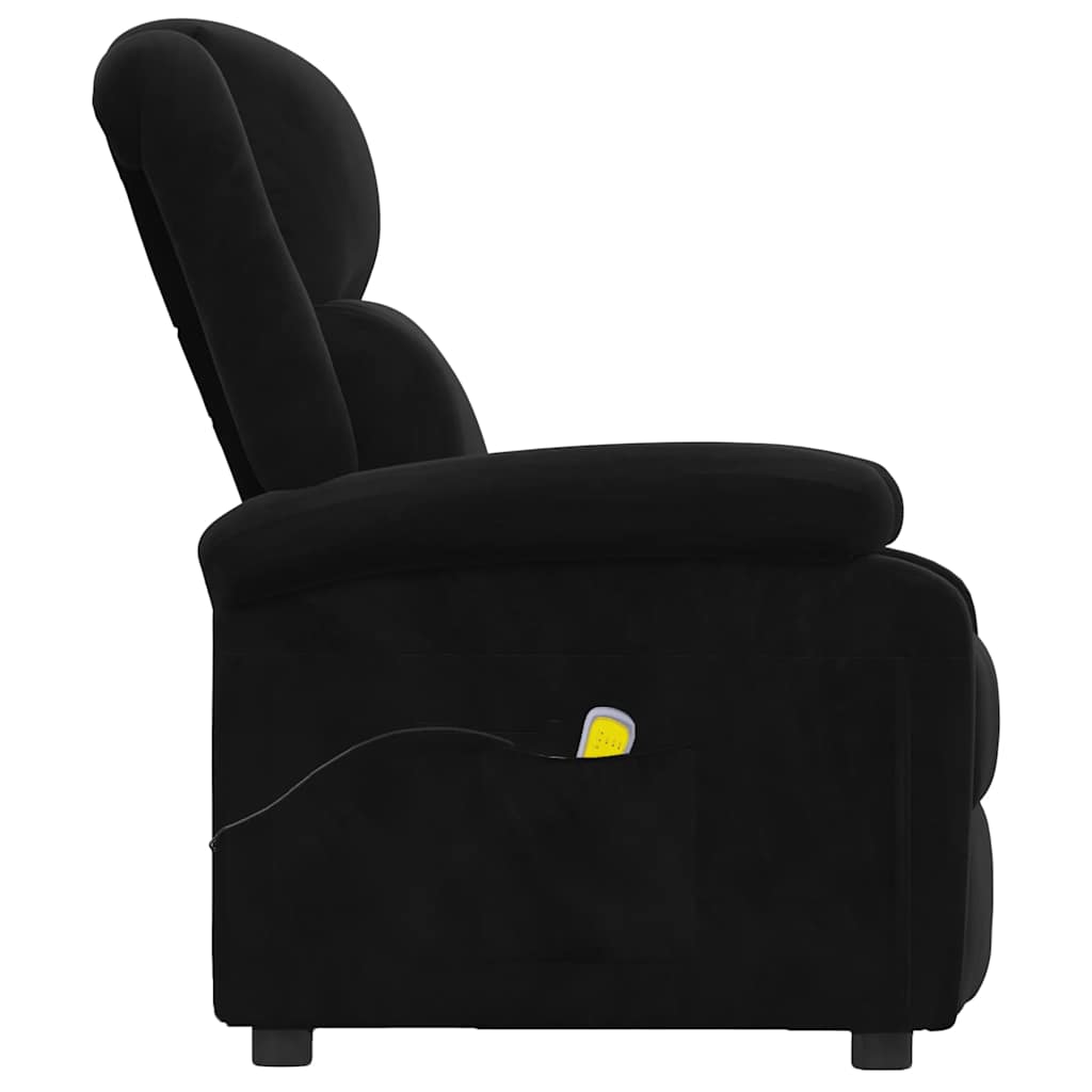 massagestol velour sort