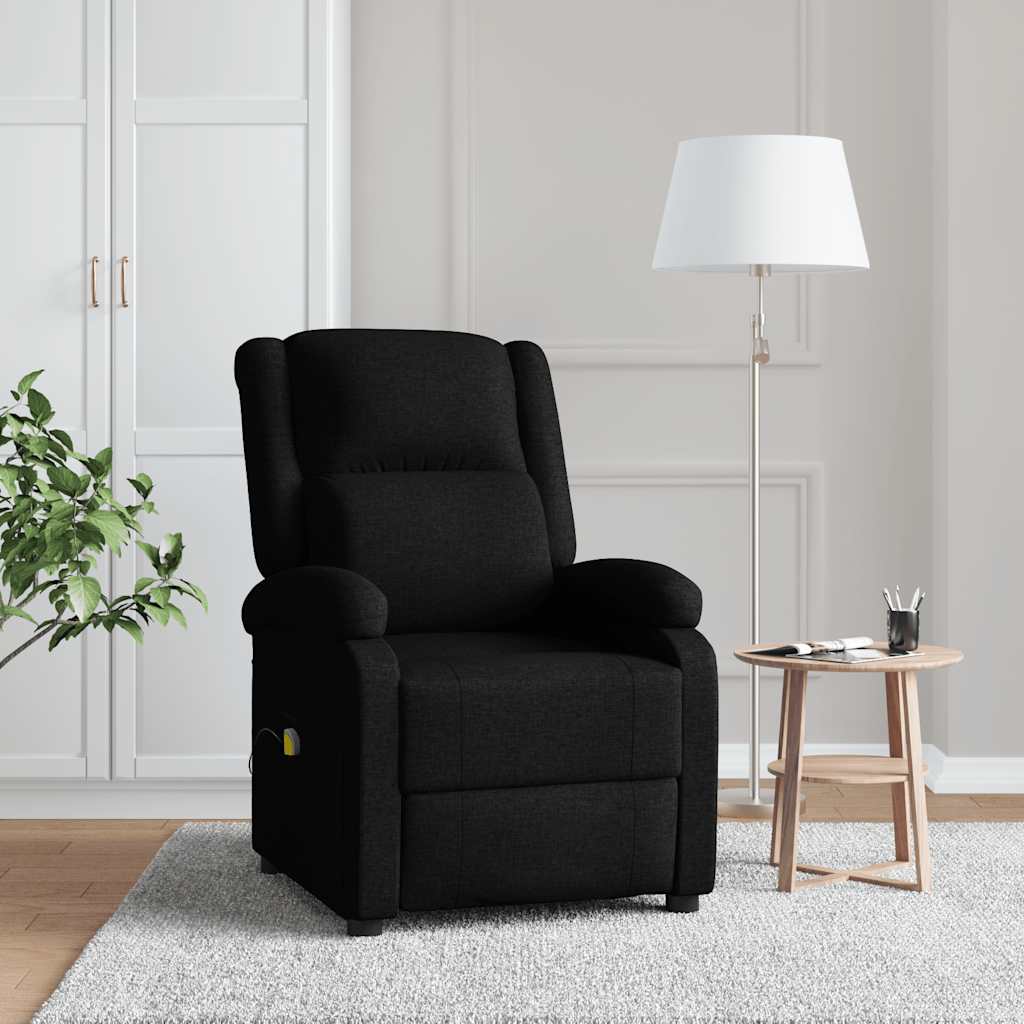 massagestol stof sort