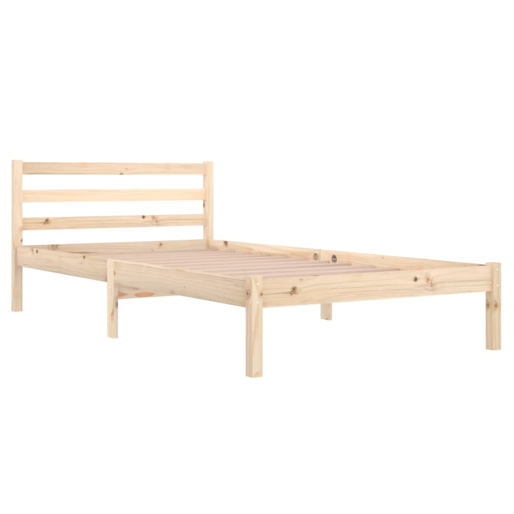sengeramme 100x200 cm massivt fyrretræ