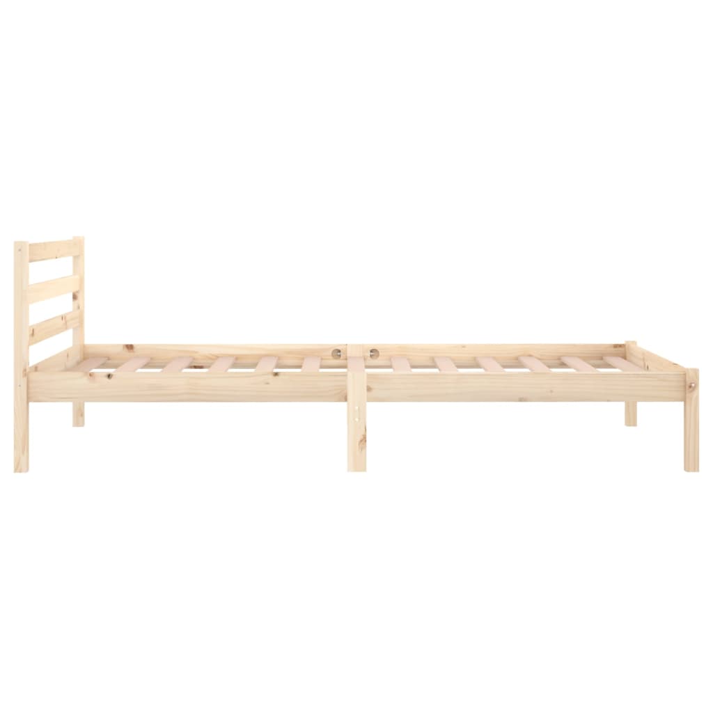 sengeramme 100x200 cm massivt fyrretræ