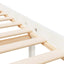 seniorseng 160x200 cm massivt fyrretræ hvid