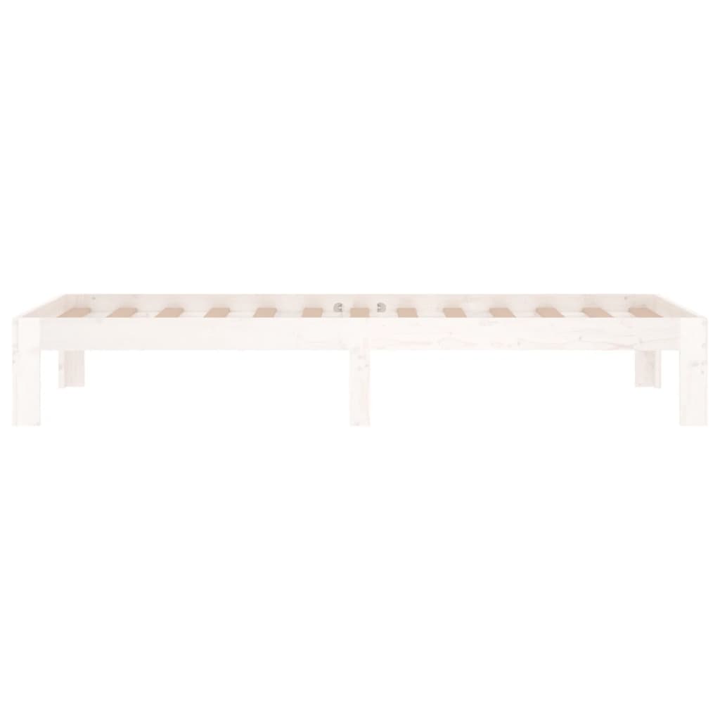 sengeramme 75x190 cm Small Single massivt træ hvid
