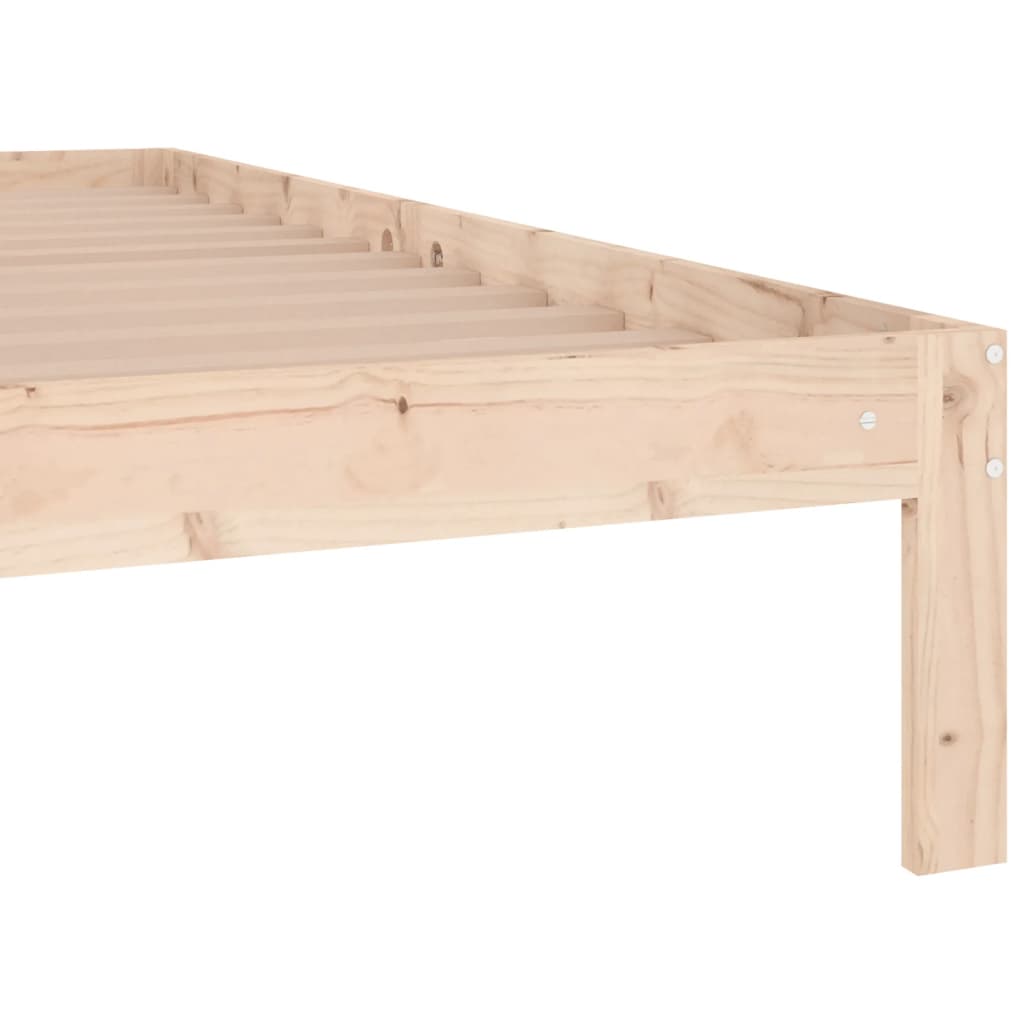 sengeramme 120x190 cm massivt træ