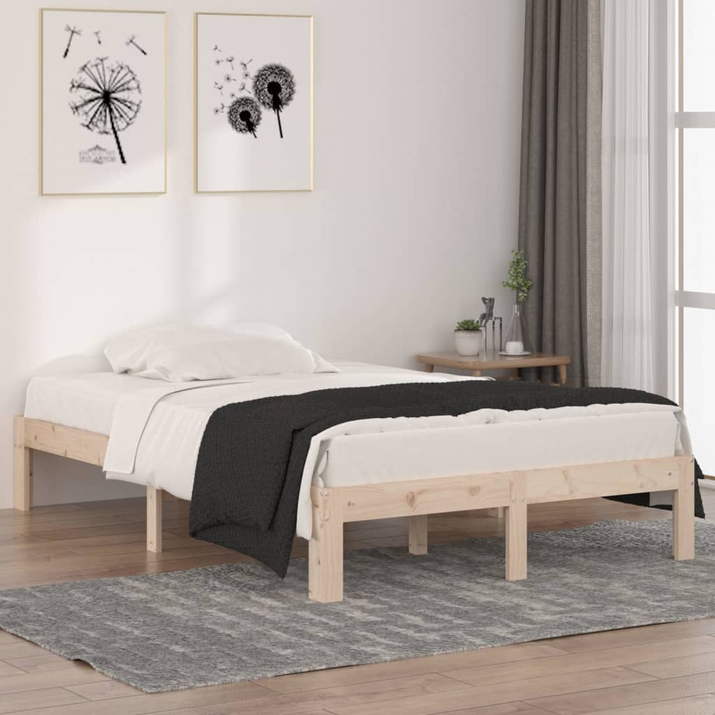 sengeramme 120x190 cm massivt træ