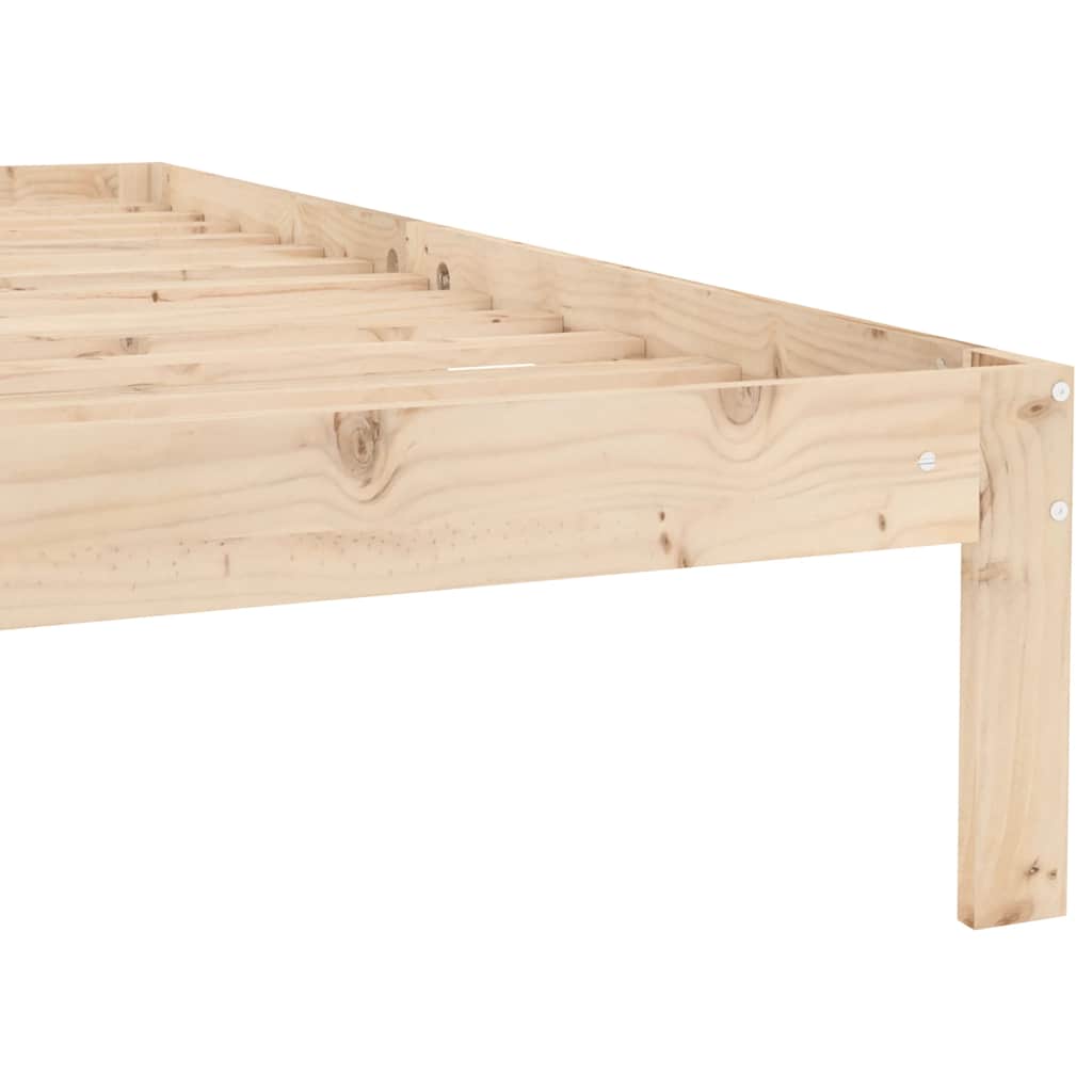 sengeramme 90x200 cm massivt fyrretræ