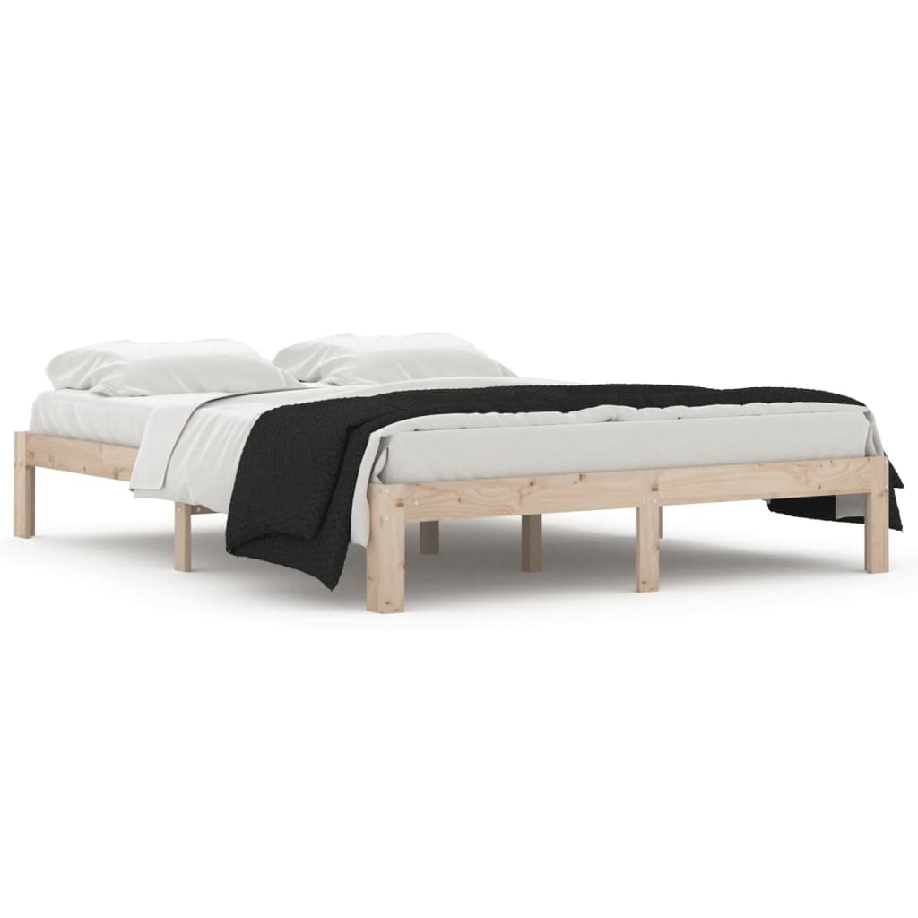 sengeramme 150x200 cm massivt træ