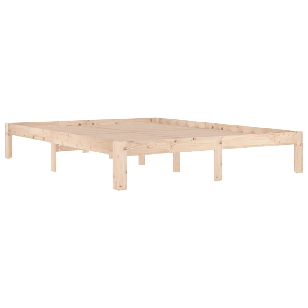 sengeramme 150x200 cm massivt træ
