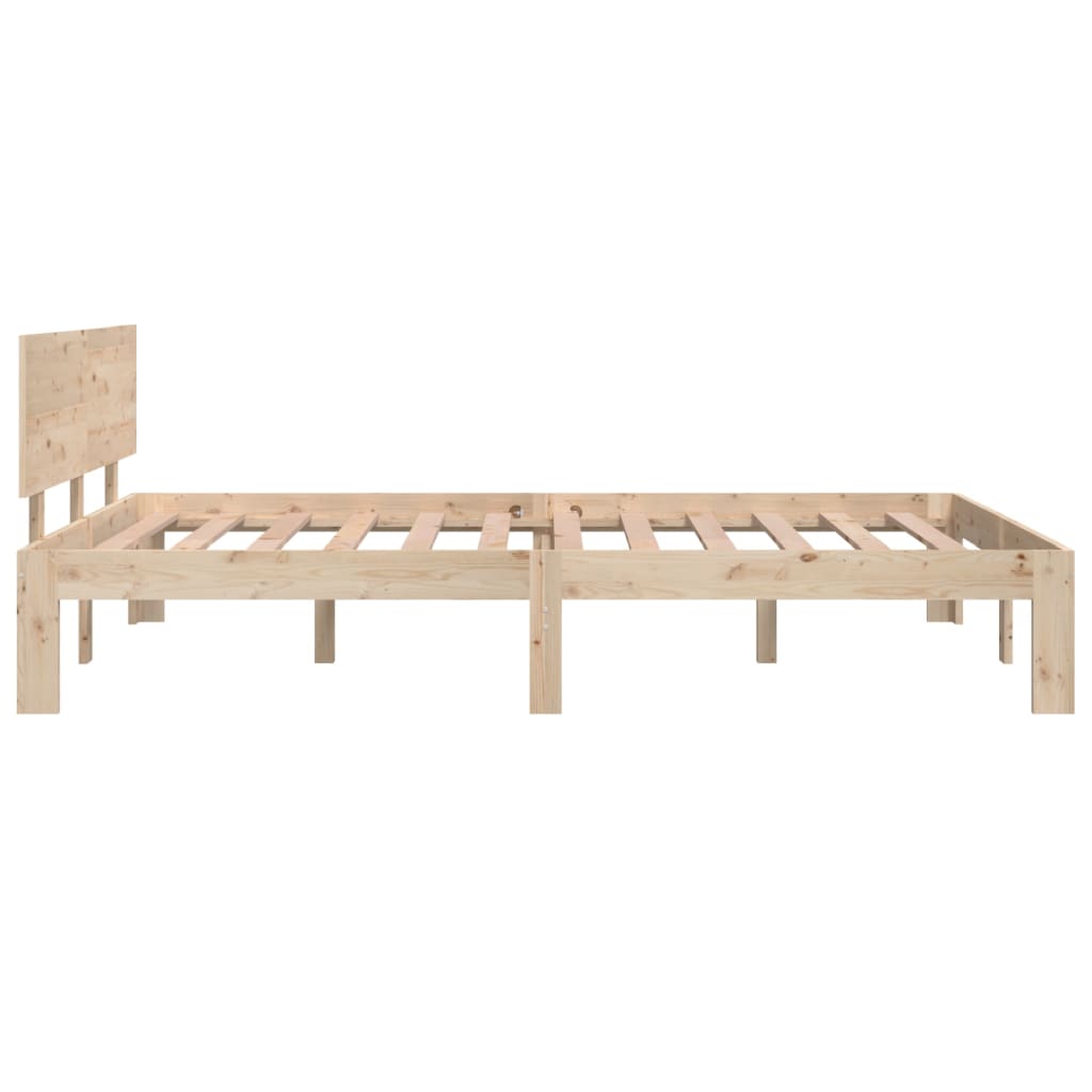 sengeramme 120x190 cm massivt træ