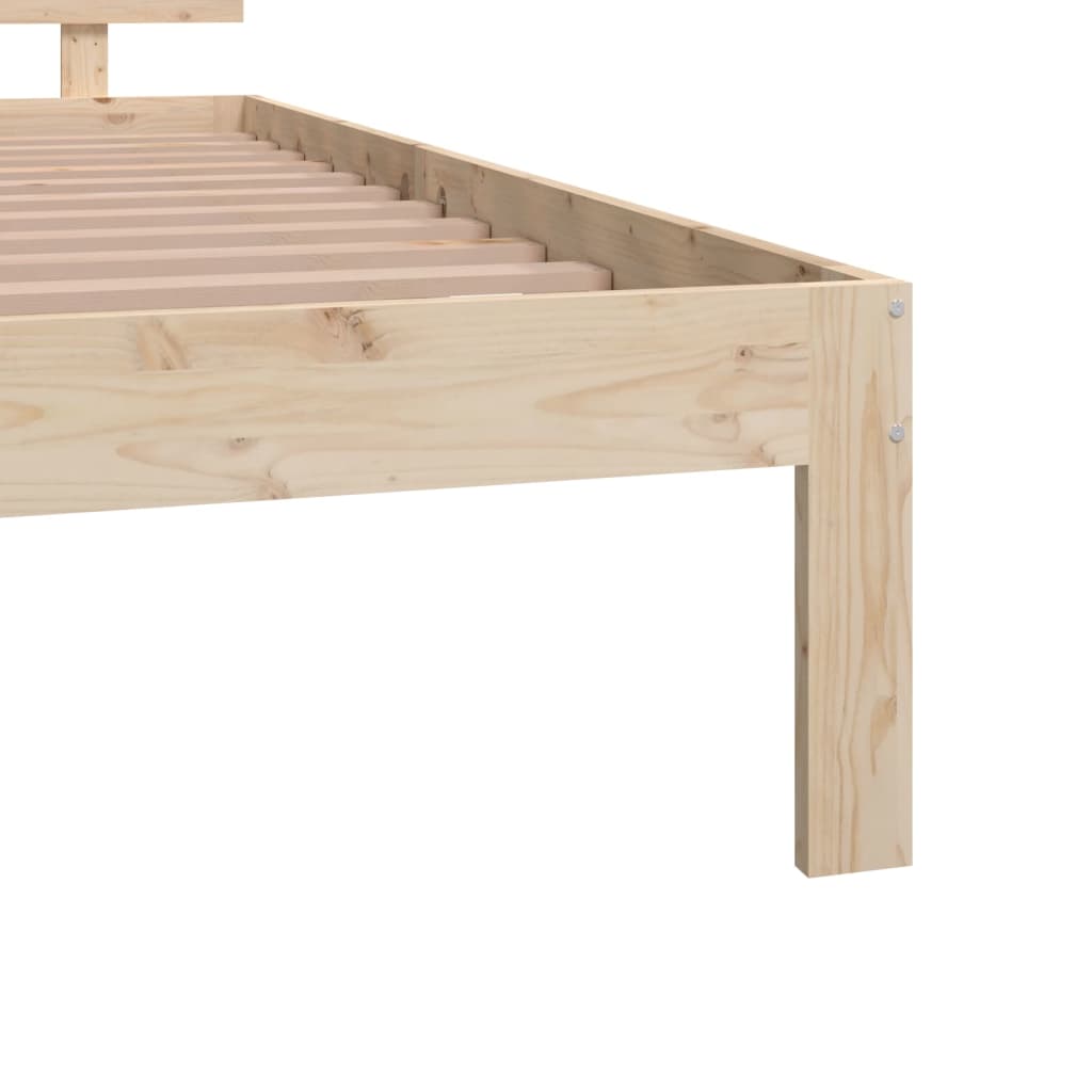 sengeramme 120x190 cm massivt træ