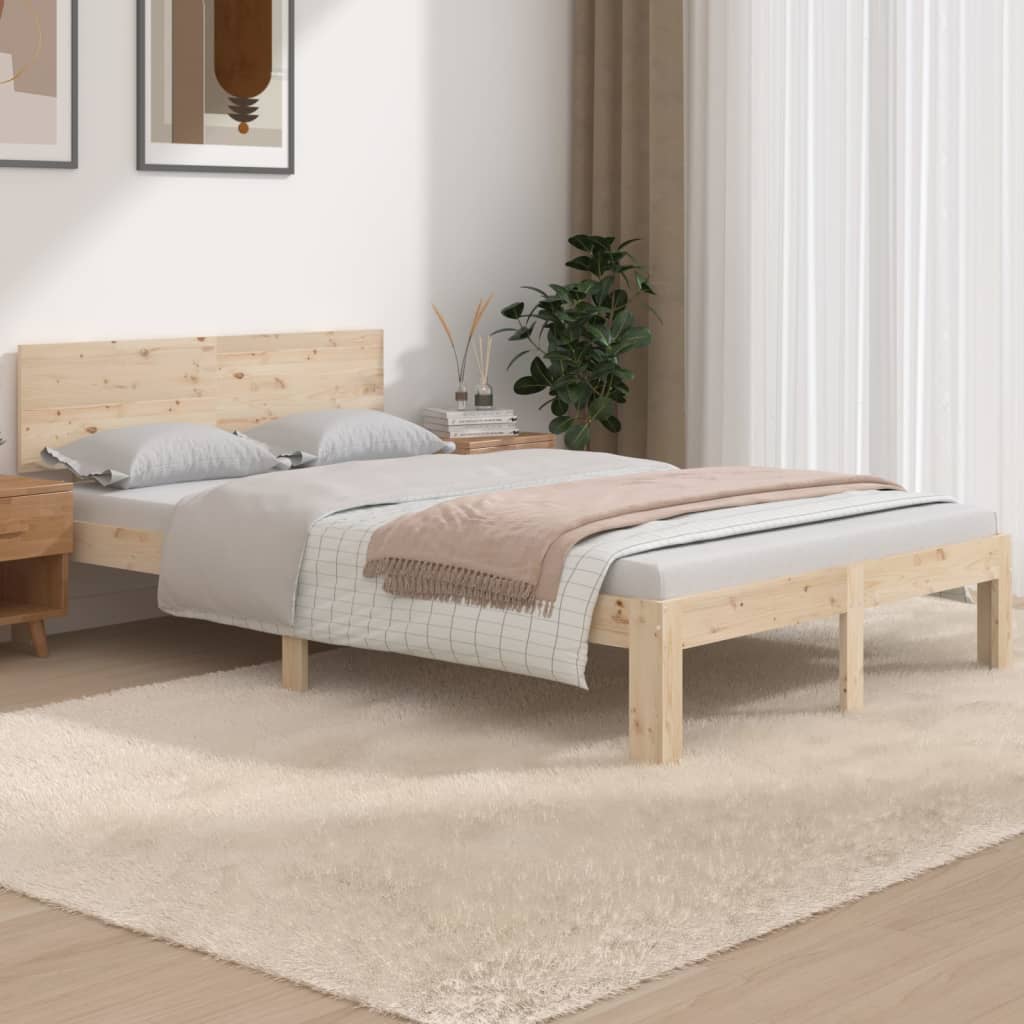 sengeramme 120x190 cm massivt træ