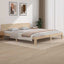 sengeramme 200x200 cm massivt fyrretræ
