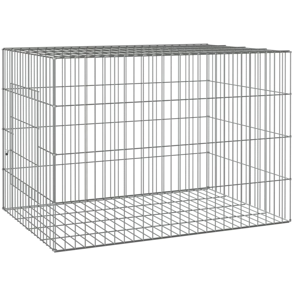 kaninbur 78x54x54 cm galvaniseret jern