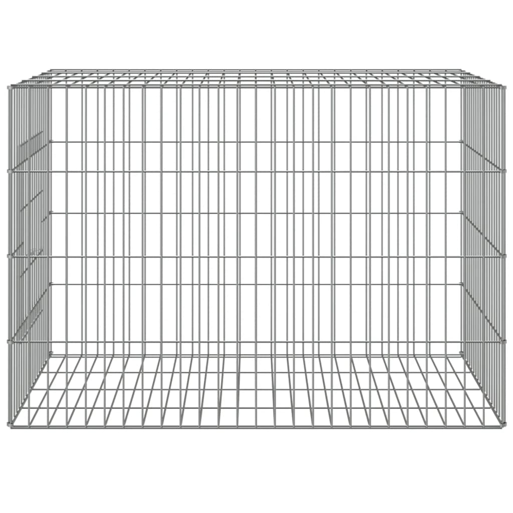 kaninbur 78x54x54 cm galvaniseret jern