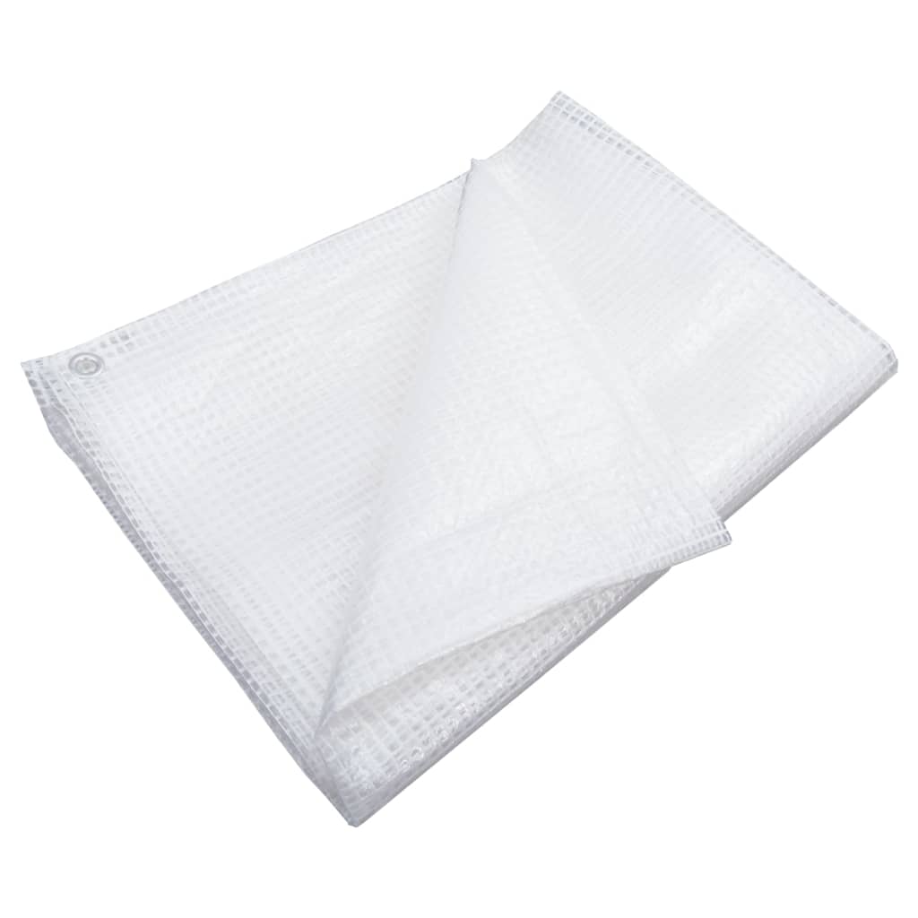 leno-presenning 140 g/m² 3x6 m hvid