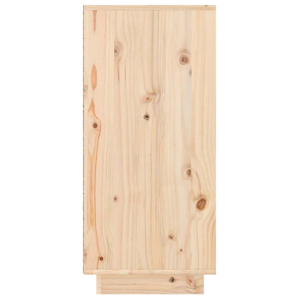 skænk 111x36x75 cm massivt fyrretræ