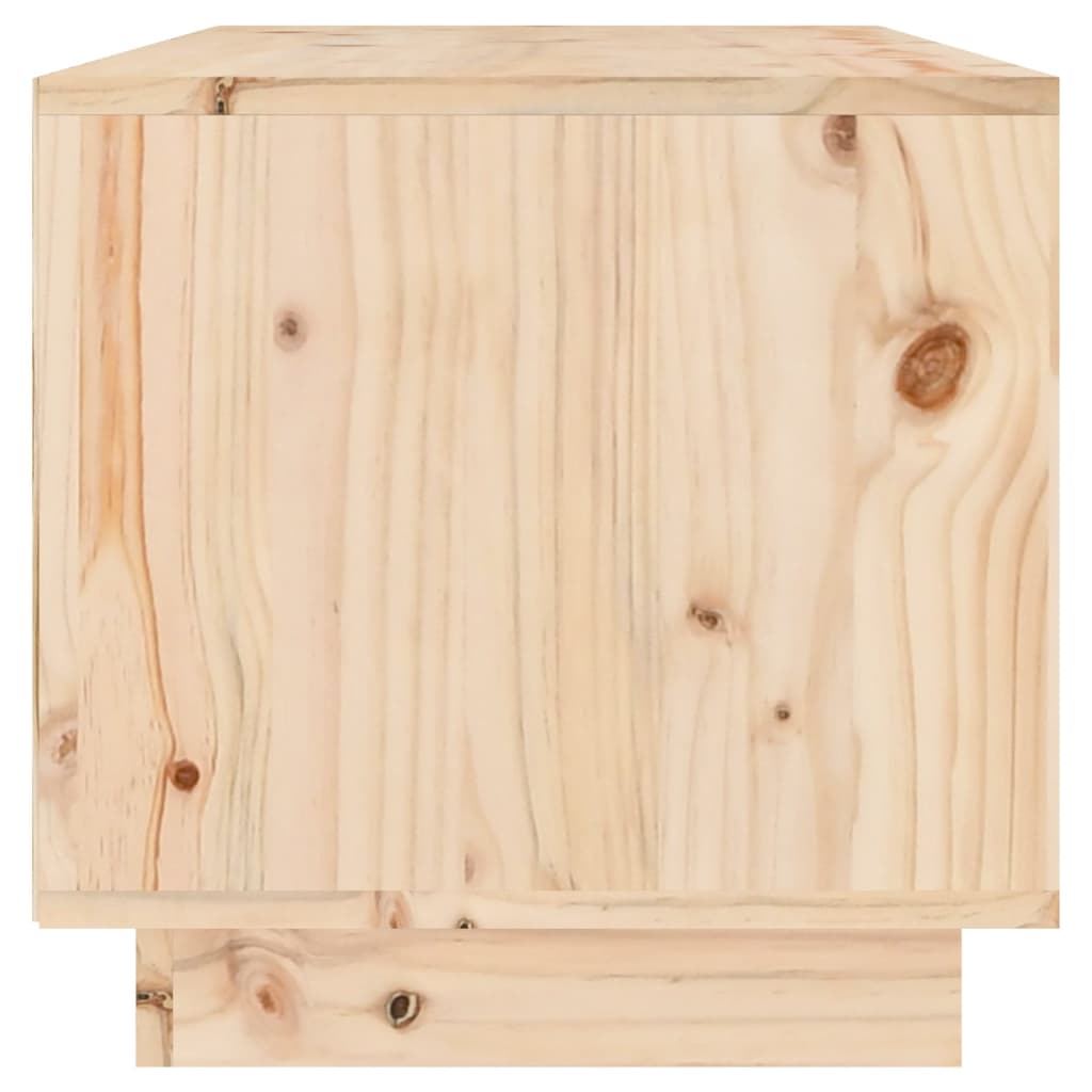 tv-bord 60x35x35 cm massivt fyrretræ
