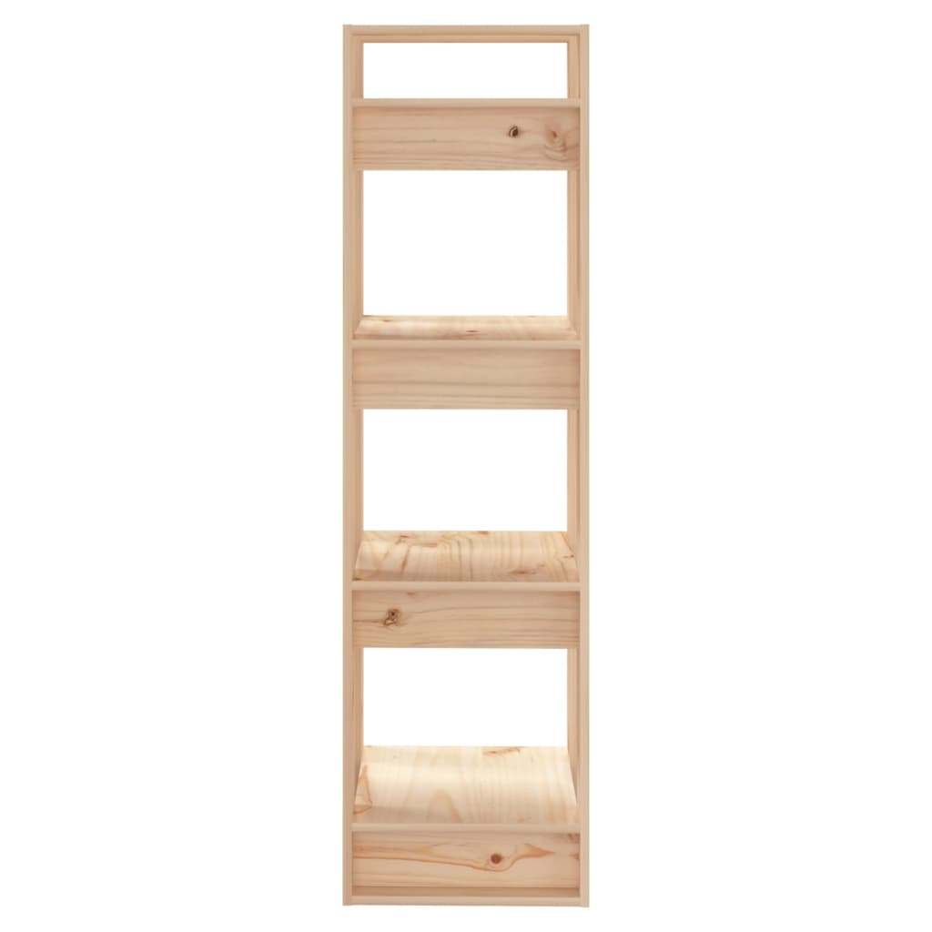 bogreol/rumdeler 41x35x125 cm massivt fyrretræ