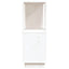 bogreol/rumdeler 80x25x70 cm massivt fyrretræ hvid