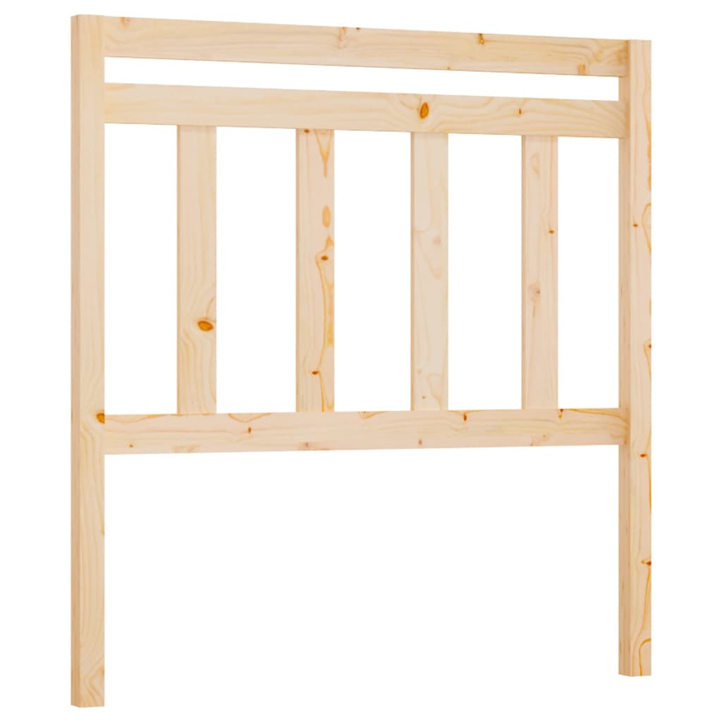 sengegærde 81x4x100 cm massivt fyrretræ