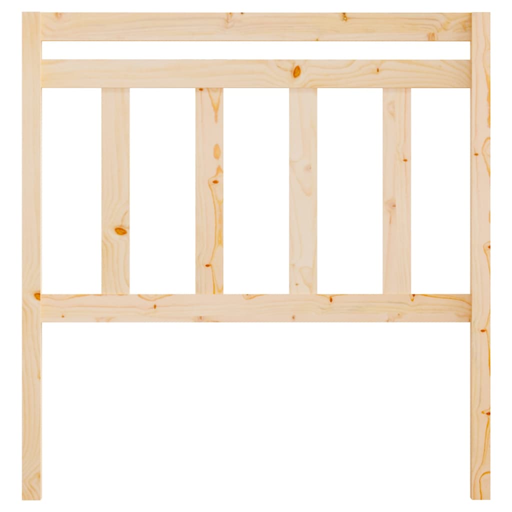 sengegærde 81x4x100 cm massivt fyrretræ