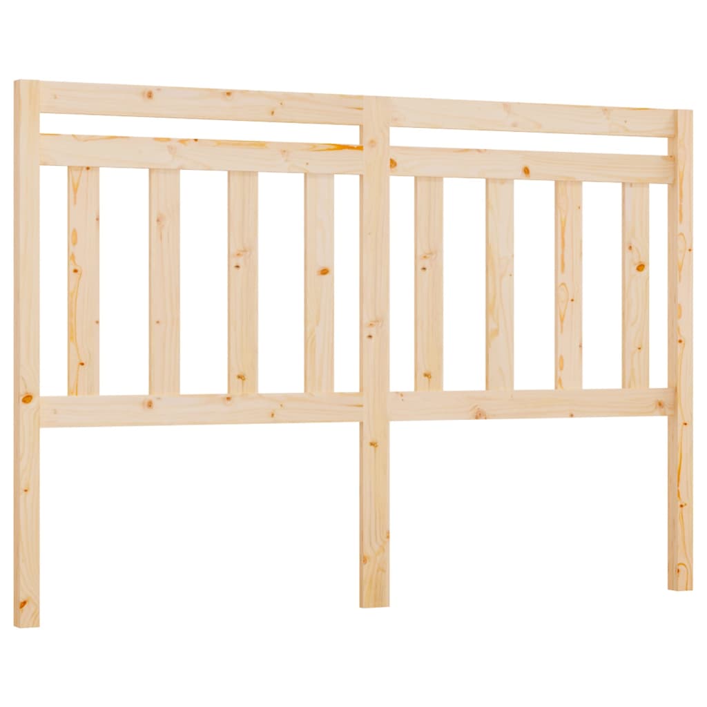 sengegærde 140x4x100 cm massivt fyrretræ
