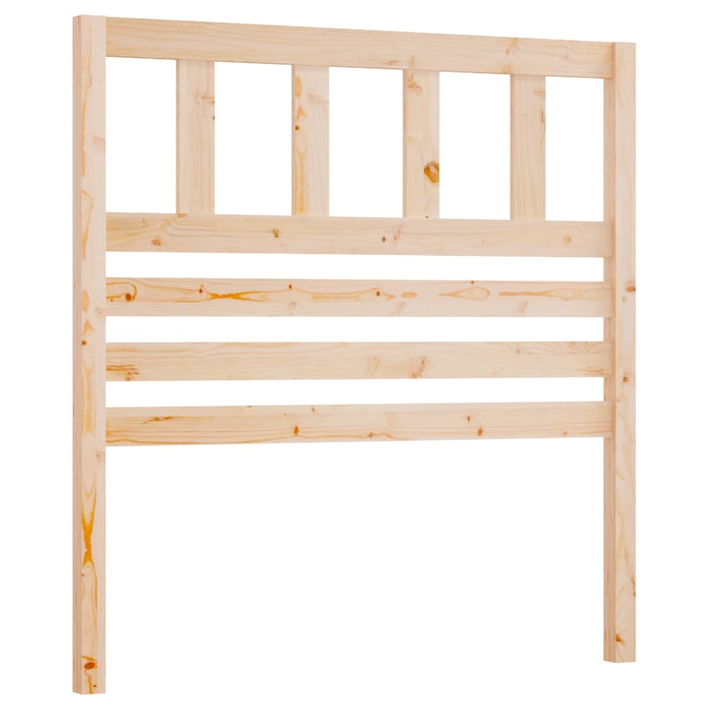 sengegærde 81x4x100 cm massivt fyrretræ