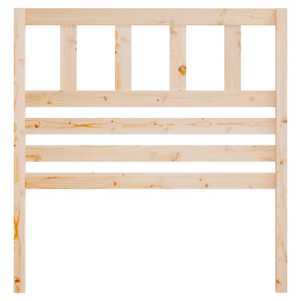 sengegærde 96x4x100 cm massivt fyrretræ