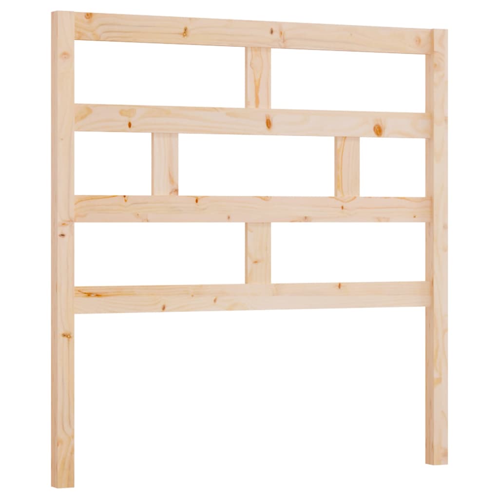 sengegærde 81x4x100 cm massivt fyrretræ