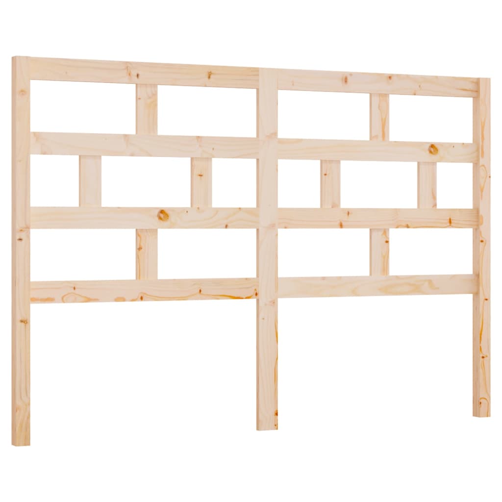 sengegærde 146x4x100 cm massivt fyrretræ