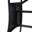 havebord 170x80x74 cm polyrattan sort