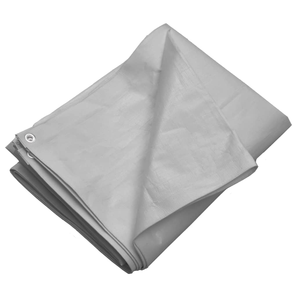 presenning 3x3 m 260 g/m² HDPE grå