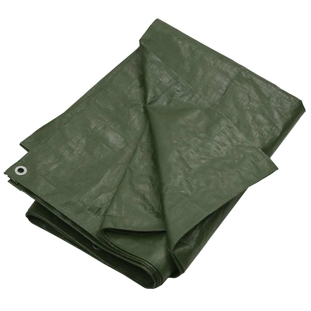 presenning 8x8 m 180 g/m² HDPE grøn