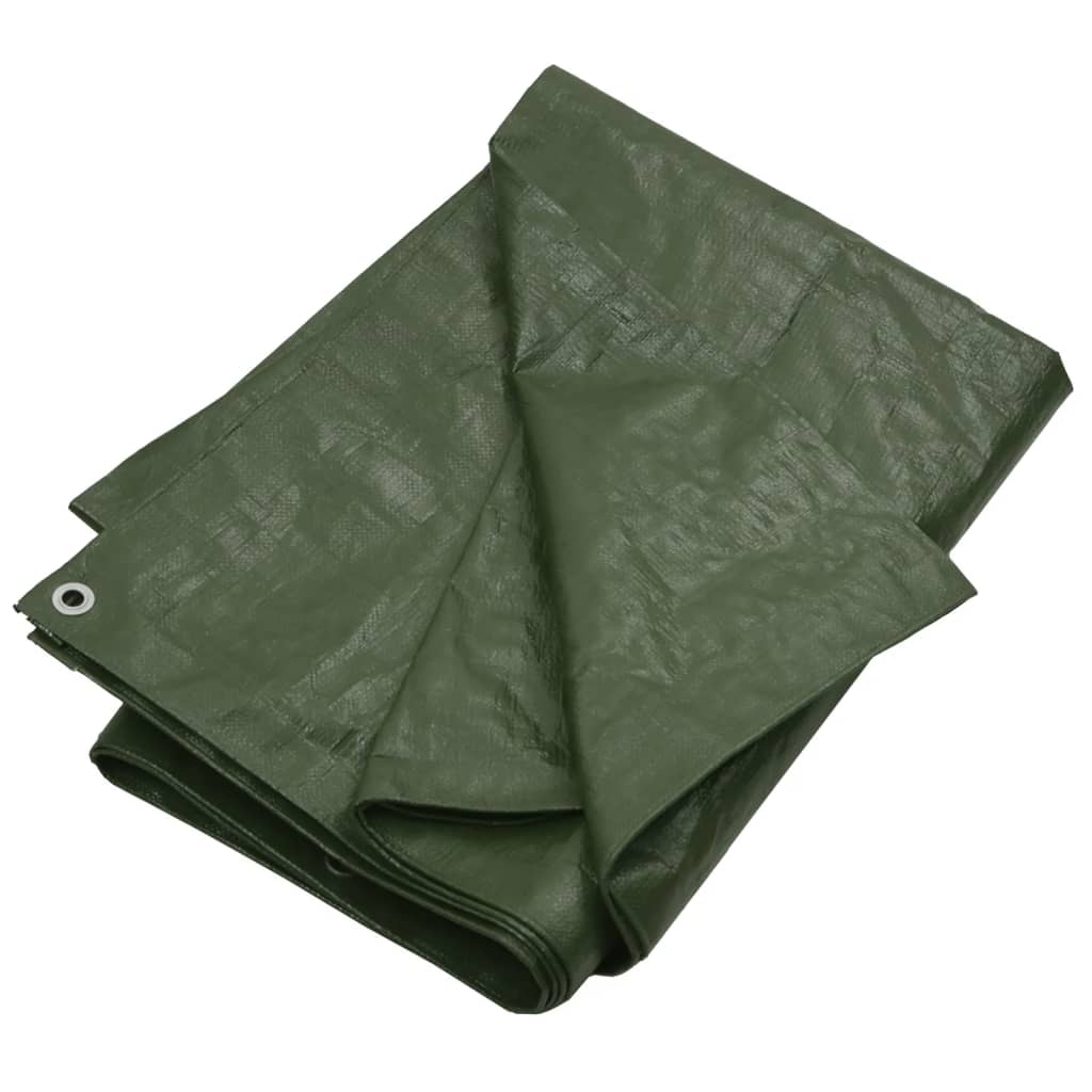 presenning 8x10 m 180 g/m² HDPE grøn