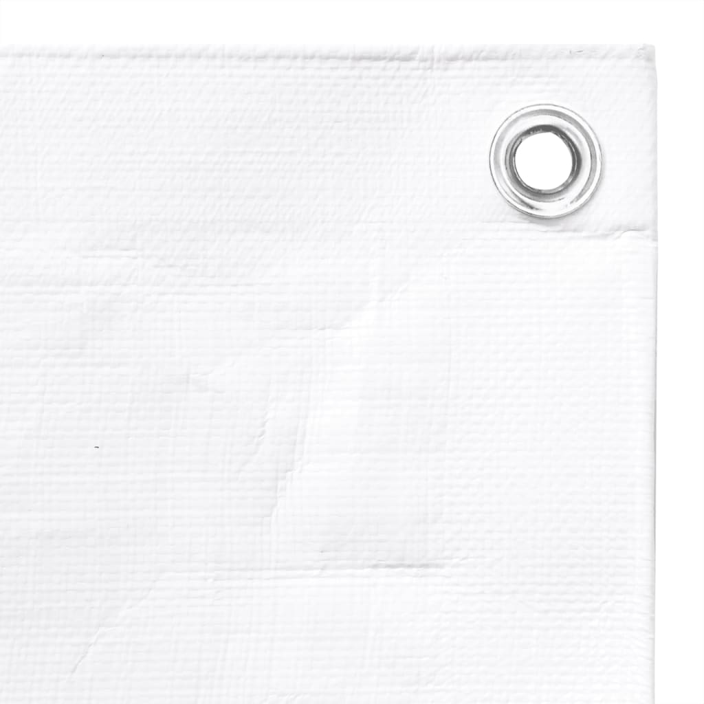 presenning 4x6 m 260 g/m² HDPE hvid