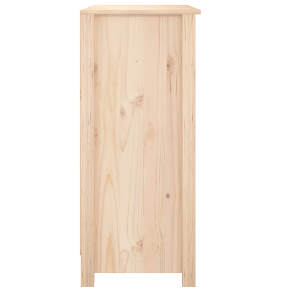 skænk 70x35x80 cm massivt fyrretræ